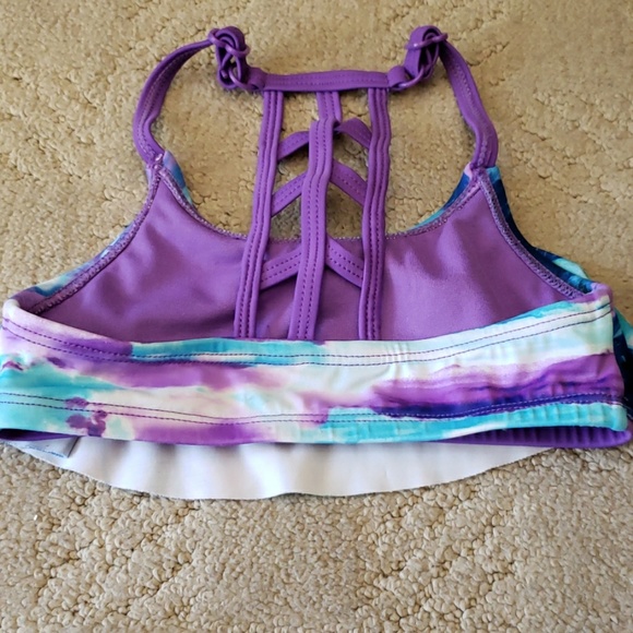 Justice 2 piece swimsuit LOWEST PRICE - Picture 3 of 5